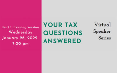Your Tax Questions Answered – January 26