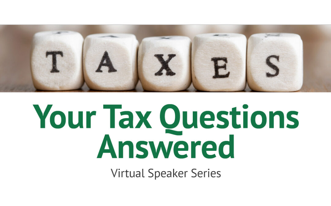 Tax Questions Answered