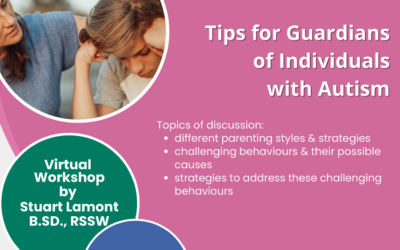 Tips for Guardians of Individuals with Autism