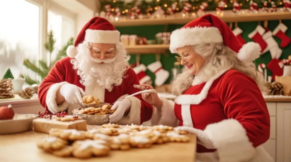 Mr. and Mrs. Claus Mr. and Mrs. Claus